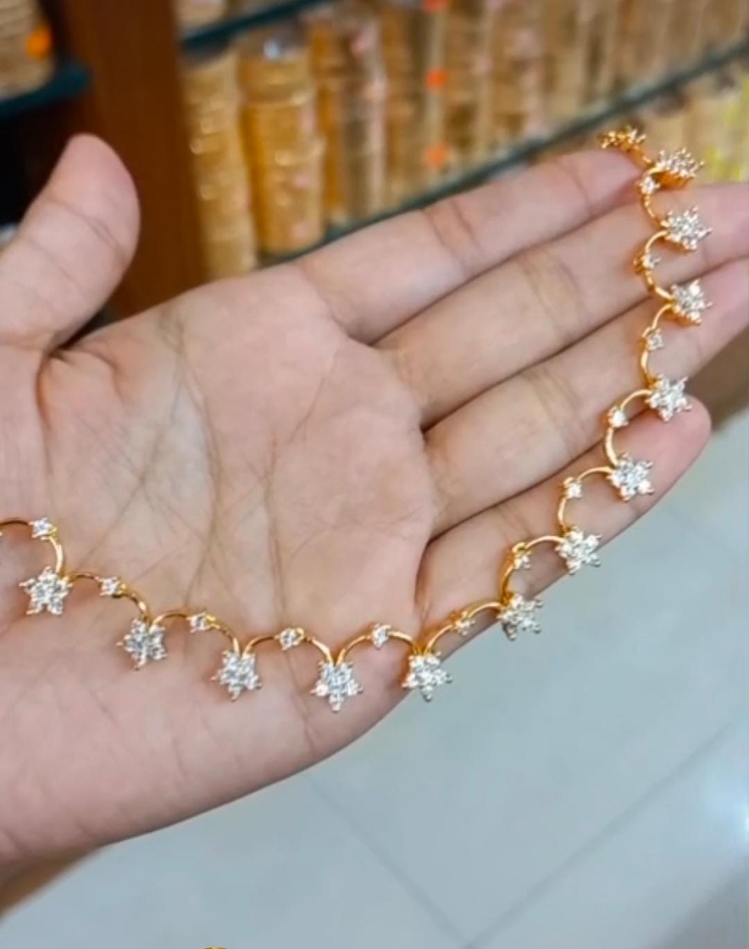 Premium  and unique  Designer American Diamond Neckpiece code:NL0257 Jewel byjuwaan