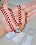 3 Layer beautiful crystal Neck chain ( 24 Inch Length ) code:NL0260 Jewel byjuwaan