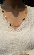 3 Layer Short length beautiful neck chain Code : CDGP2S Pearl Jewellery